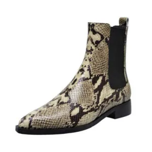 Adoptez Le Style Avec Nos élégantes Bottines Python Chelsea ! 2 Adoptez Le Style Avec Nos élégantes Bottines Python Chelsea! 34