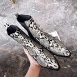 Adoptez Le Style Avec Nos élégantes Bottines Python Chelsea! 38