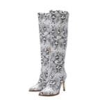 Affirmez Votre Style Avec Nos Bottes Hautes Serpent Audacieuses! 33