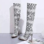 Affirmez Votre Style Avec Nos Bottes Hautes Serpent Audacieuses! 34