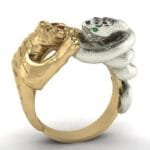 Bague éblouissante: Léopard Et Serpent En Parfaite Harmonie! 6 (52mm)