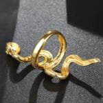 Bague Serpent Aux Détails élégants: équilibrez Votre Vie Avec Style! 8 (57mm)