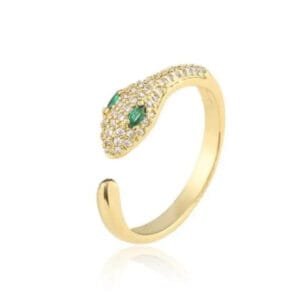 Bague Serpent: élégance Dorée Et Glamour Pour Vos Soirées Chic!