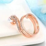 Bague Serpent En Acier Inoxydable 316l: élégance Et Spiritualité! - 7 (54,4mm)