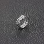 Bague Serpent En Acier Inoxydable: élégance Et Design Minimaliste - 9 (59,5mm)
