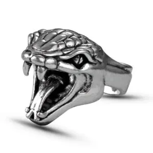 Bague Serpent En Acier Inoxydable: élégance Garantie! 6 (52mm)