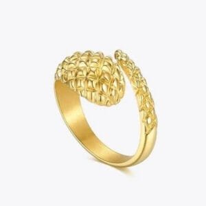 Bague Serpent En Acier Inoxydable: Saisissez Votre Destiny! 6 (52mm)