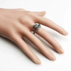 Bague Serpent En Argent Sterling : Révélez Votre Style Bohème Et Renaissance ! 1 Bague Serpent En Argent Sterling: Révélez Votre Style Bohème Et Renaissance!