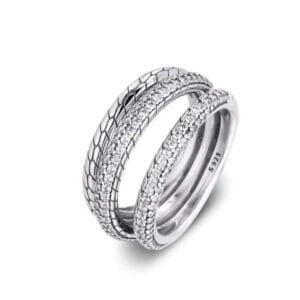 Bague Serpent En Argent Sterling: Symbole éternel De Puissance Et De Vie! - 5 (49,5mm)