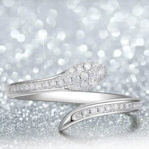 Bague Serpent Femme: élégance Et Mystère Aux Détails éclatants!
