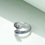 Bague Serpent Glamour: éclat Et élégance Pour Vos Soirées!