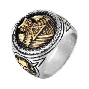 Bague Serpent Acier Inoxydable 316L Design — Serpent Univers