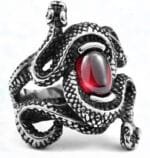 Bague Serpent œil De Sauron En Acier Inoxydable 316l: Soyez à L’affût!