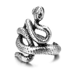 Bague Serpent: Sublimez Votre Style Avec Ce Bijou Envoûtant! - 5 (49,5mm)