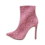 Bottines Serpent à Talons: L’éclat Qui Sublime Votre Style! 35