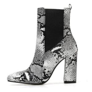 Bottine Serpent Chelsea Cuir Femme — Serpent Univers