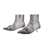 Bottines Serpent En Cuir: Le Style Casual à Son Apogée Pour Femmes! 33
