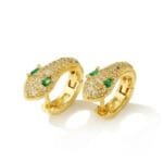 Boucles D’oreille Serpent Dorées: Mode Et Mystique à La Fois!