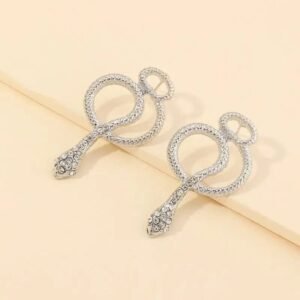 Boucle d&rsquo;Oreille Serpent Flexible Grace Femme — Serpent Univers