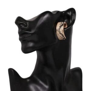 Boucles D’oreilles Peau De Serpent: Charme Et énergie Sensuelle!