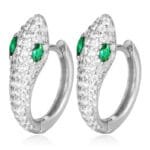 Boucles D’oreilles Serpent Argent: élégance Et éclat Irrésistibles!
