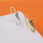 Boucles D’oreilles Serpent: élégance Dorée Et Charme Fascinant!