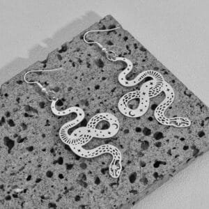 Boucles D’oreilles Serpent élégantes Et Envoûtantes!