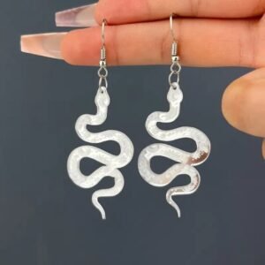 Boucle d’Oreille Serpent Zinc Fantaisie — Serpent Univers