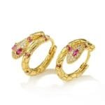Boucles D’oreilles Serpent: Un Cadeau élégant Pour Femme Audacieuse!