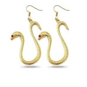 Boucle d&rsquo;Oreille Serpent Pendante Antique — Serpent Univers