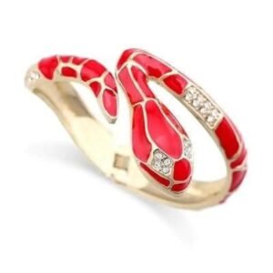 Bracelet Serpent Enroulé Acier Inoxydable Soirée — Serpent Univers