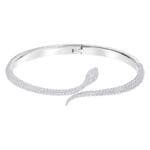 Bracelet Serpent élégant: Rayonnez Avec éclat Et Style! Blanc