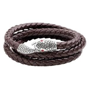 Bracelet Serpent En Cuir Tressé : élégance Et Mystère Au Poignet ! 1 Bracelet Serpent En Cuir Tressé: élégance Et Mystère Au Poignet!