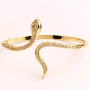 Bracelet Serpent En Cuivre : élégance Mystique Pour Femme ! 1 Bracelet Serpent En Cuivre: élégance Mystique Pour Femme!