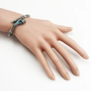 Bracelet Serpent Alliage Zinc Zirconium — Serpent Univers