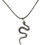 Collier Serpent Antique En Acier Inoxydable: élégance éternelle!