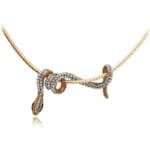 Collier Serpent En Acier Inoxydable: élégance Et Ambition Au Poignet