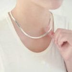 Collier Serpent En Argent Massif: Protection Et élégance Assurée!