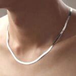 Collier Serpent En Argent Massif: Protection Et élégance Assurée!