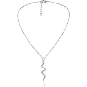 Collier Serpent Acier Inoxydable Femme Confort — Serpent Univers
