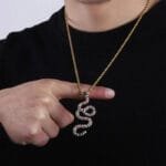 Collier Serpent Glamour: L’élégance Audacieuse à Portée De Main! 60cm