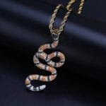 Collier Serpent Glamour: L’élégance Audacieuse à Portée De Main! 75cm