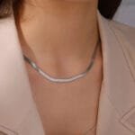 Collier Serpent Unisexe En Acier Inoxydable élégant Et Durable! - 40cm / 5mm