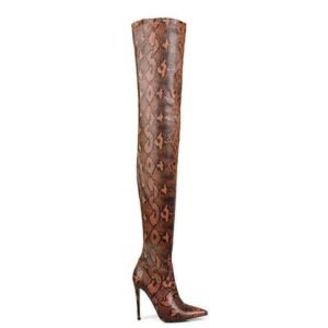 Cuissardes Effet Serpent Noires Femme — Serpent Univers