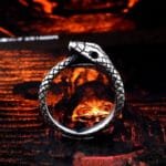 Découvrez La Bague Ouroboros En Acier Inoxydable: équilibre Et Style! 54