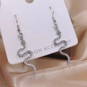 Boucle d’Oreille Serpent Motif Audace Femme — Serpent Univers