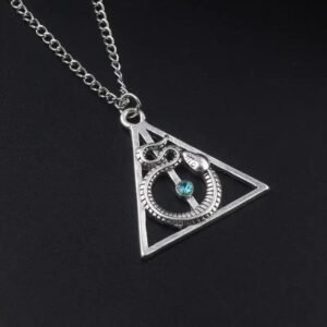 Collier Serpent Réplique Mort Cristaux — Serpent Univers