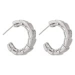 éblouissez Avec Les Boucles D’oreilles Serpent En Argent élégantes!
