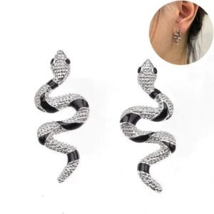 Boucle D&rsquo;oreille Serpent Fantaisie Femme — Serpent Univers