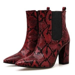 éblouissez Avec Nos Bottines Python Bordeaux Tendance Et Chic ! 3 éblouissez Avec Nos Bottines Python Bordeaux Tendance Et Chic! 35